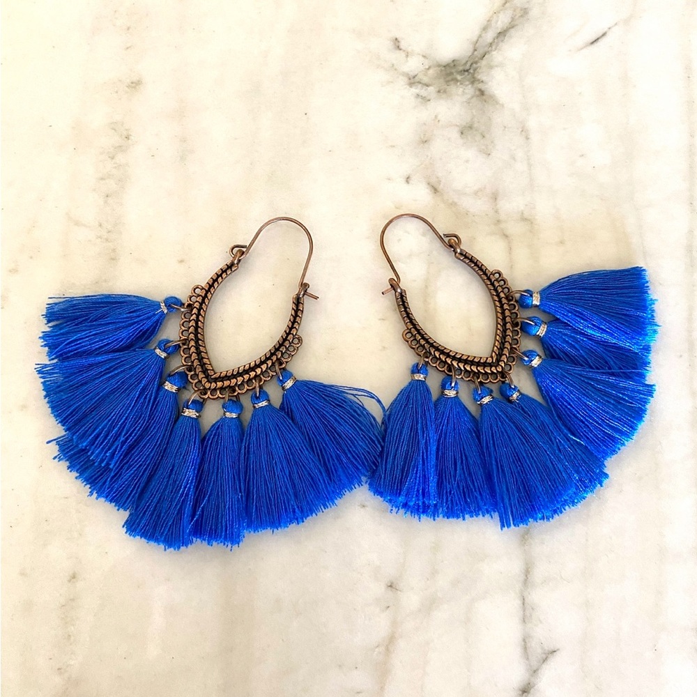 Boho earrings. New
